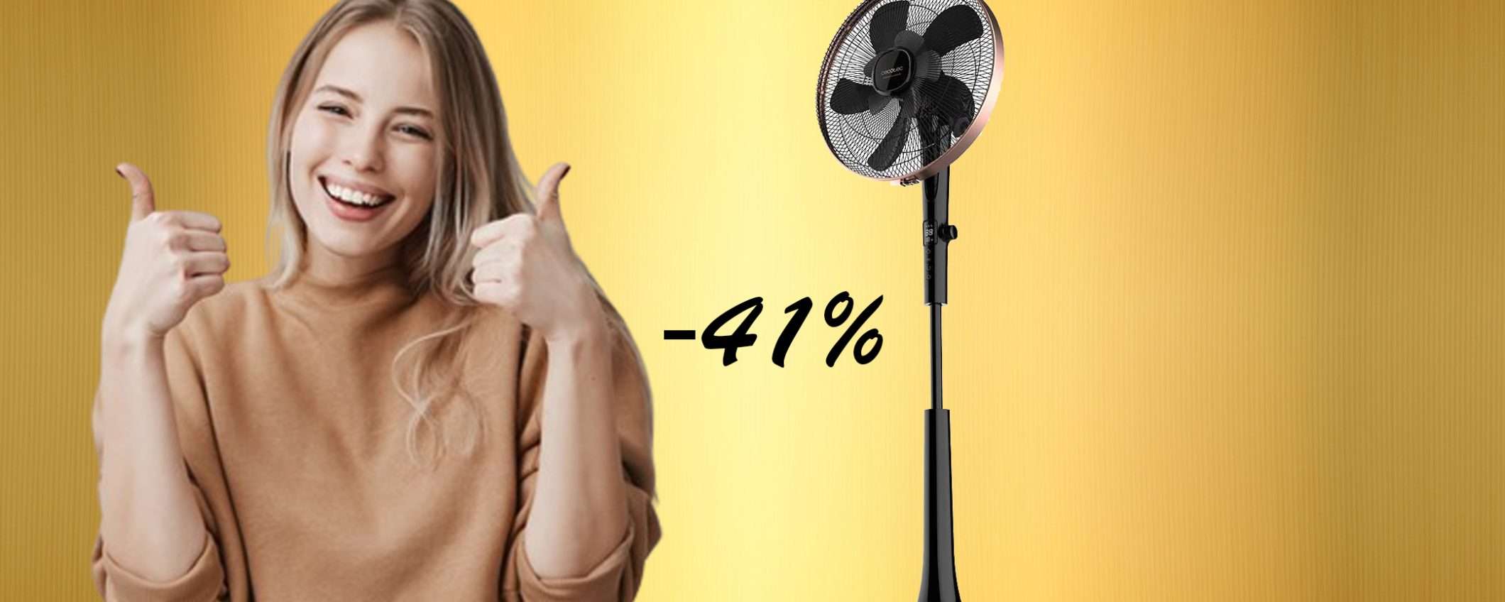 Ventilatore a piantana EnergySilence a soli € 58,90 su Amazon (-41%) Ventilatore a piantana EnergySilence a soli € 58,90 su Amazon (-41%)