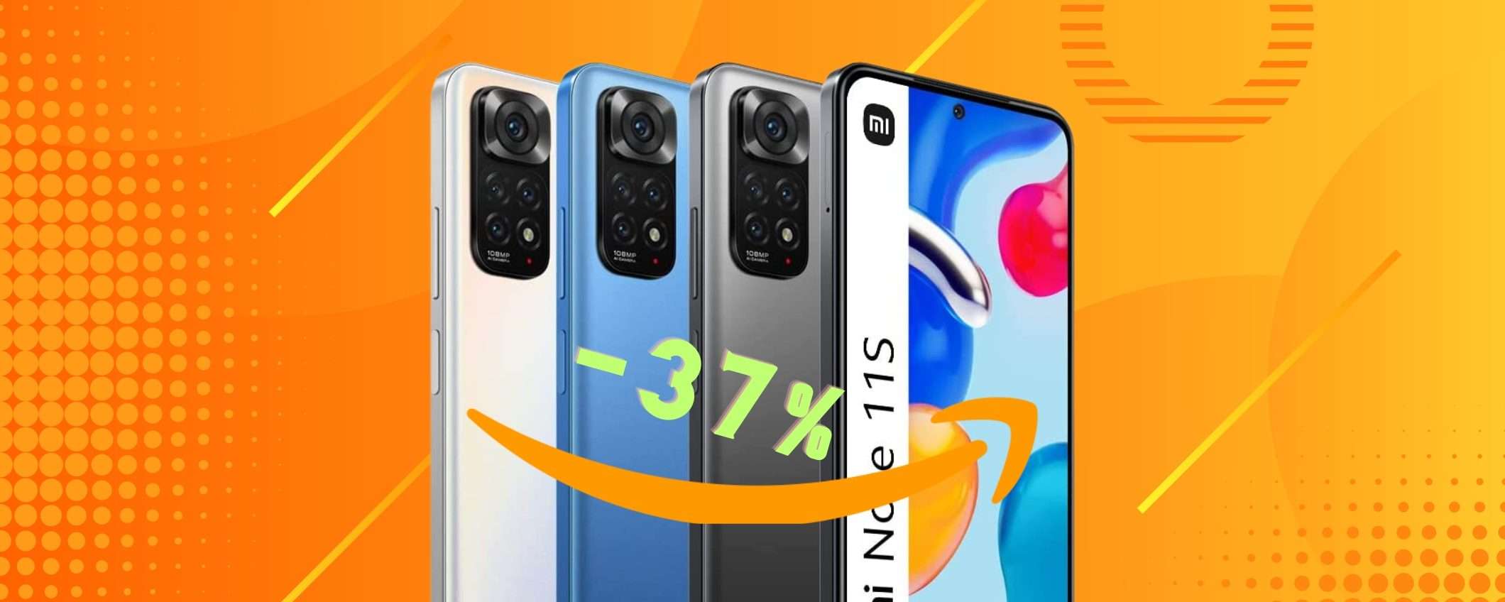 Xiaomi Redmi Note 11S quasi al MINIMO STORICO su Amazon (-37%) Xiaomi Redmi Note 11S quasi al MINIMO STORICO su Amazon (-37%)