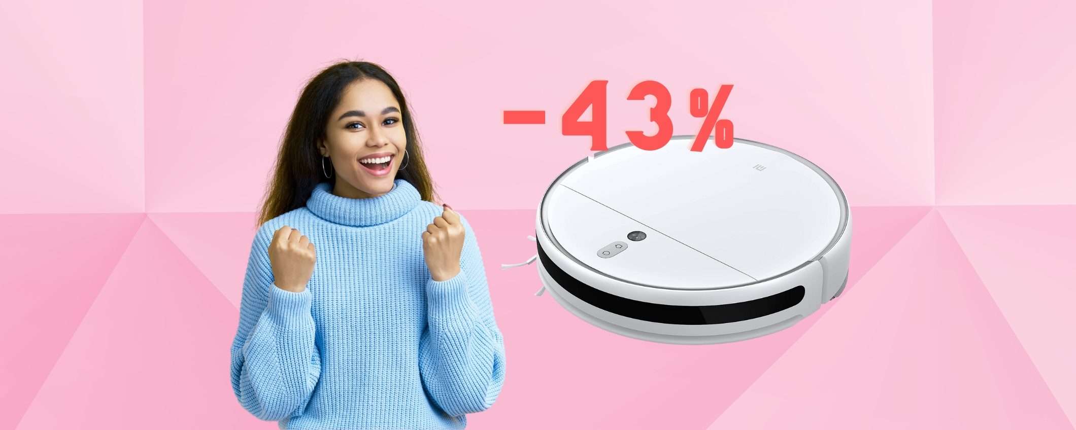 Xiaomi Robot Vacuum-Mop 2 a PREZZO da URLO su Amazon (-43%) Xiaomi Robot Vacuum-Mop 2 a PREZZO da URLO su Amazon (-43%)