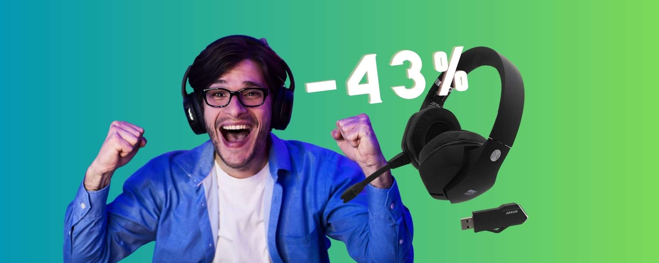 Xtreme Arkan: le cuffie wireless per PS4 e PS5 a un prezzo ASSURDO Xtreme Arkan: le cuffie wireless per PS4 e PS5 a un prezzo ASSURDO