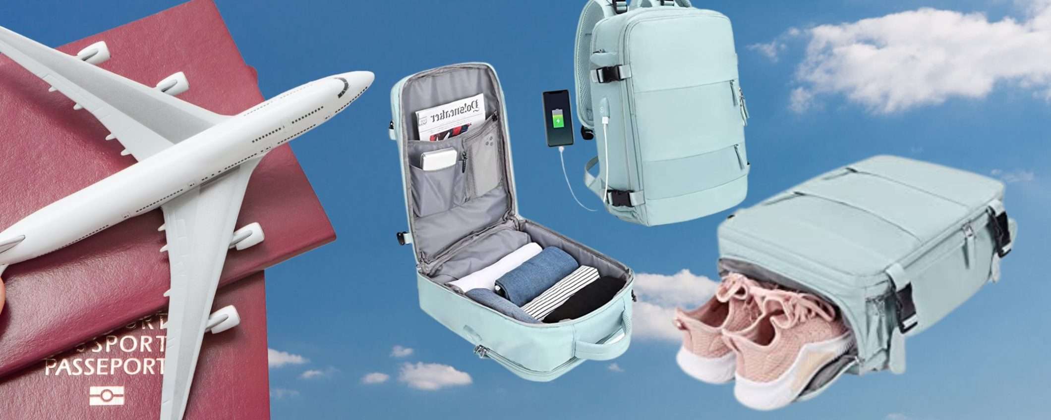Sembra uno zaino, ma è un bagaglio: NON PAGARE più extra in aereo (39€) Sembra uno zaino, ma è un bagaglio: NON PAGARE più extra in aereo (39€)