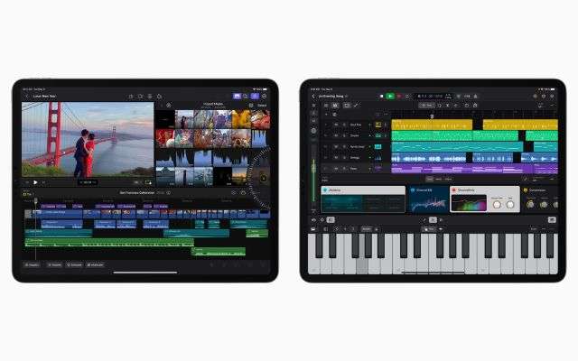 Apple Final Cut Pro e Logic Pro per iPad