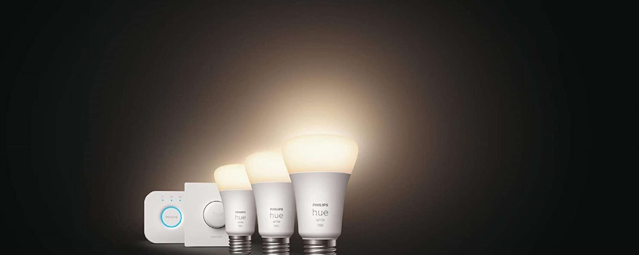 Kit Philips Hue con 3 lampadine, Bridge e Telecomando a un prezzo WOW Kit Philips Hue con 3 lampadine, Bridge e Telecomando a un prezzo WOW