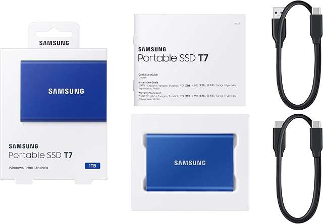 SSD esterno Samsung T7