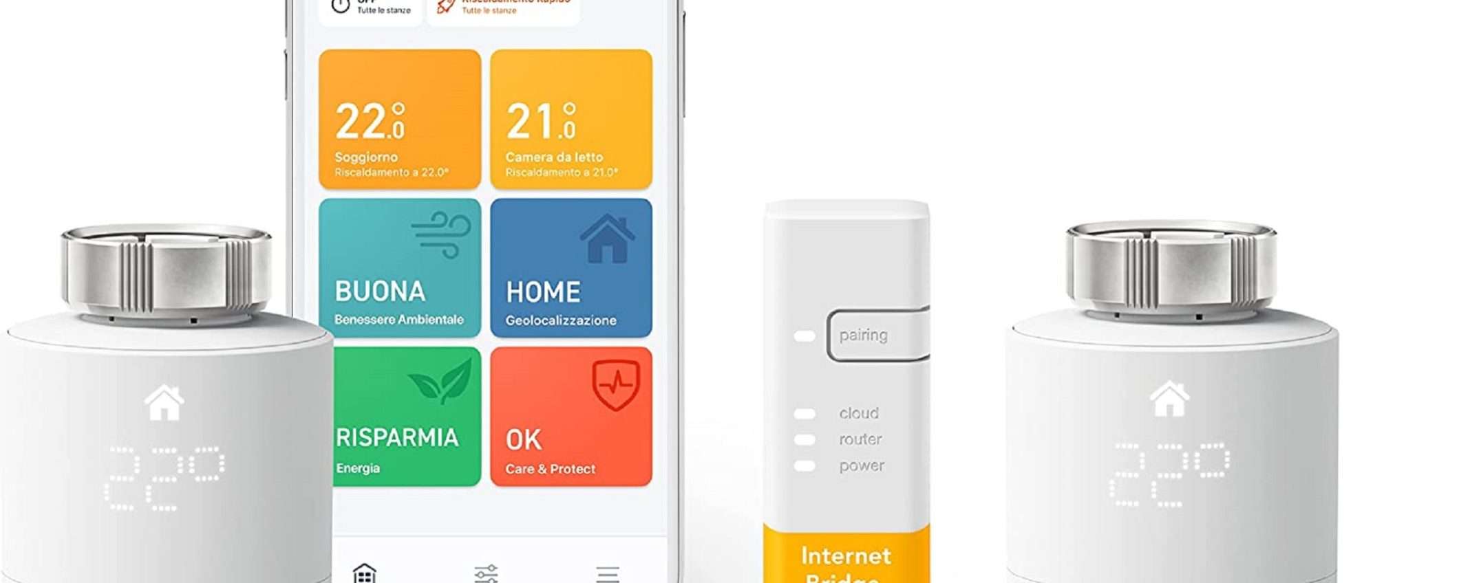 Kit Base di tado° scontato del 28%: risparmio garantito anche in bolletta! Kit Base di tado° scontato del 28%: risparmio garantito anche in bolletta!