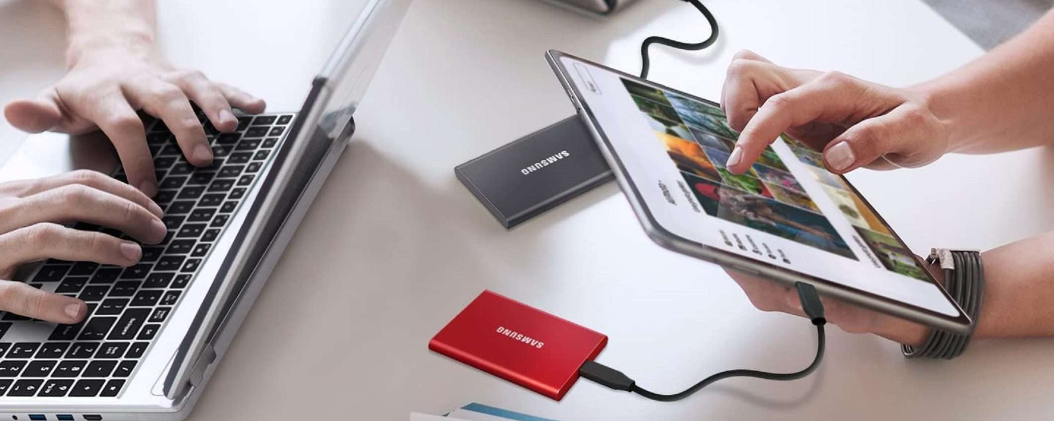 SSD esterno Samsung T7 da 500GB a soli 59€ su Amazon SSD esterno Samsung T7 da 500GB a soli 59€ su Amazon