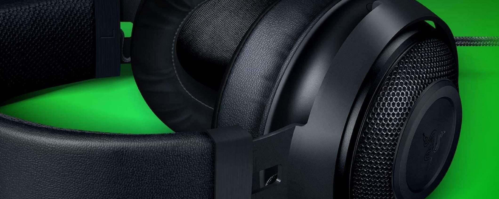 Razer Kraken perfette per il gaming a 30€ in meno Razer Kraken perfette per il gaming a 30€ in meno