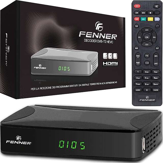 Decoder DVB-T2 Fenner