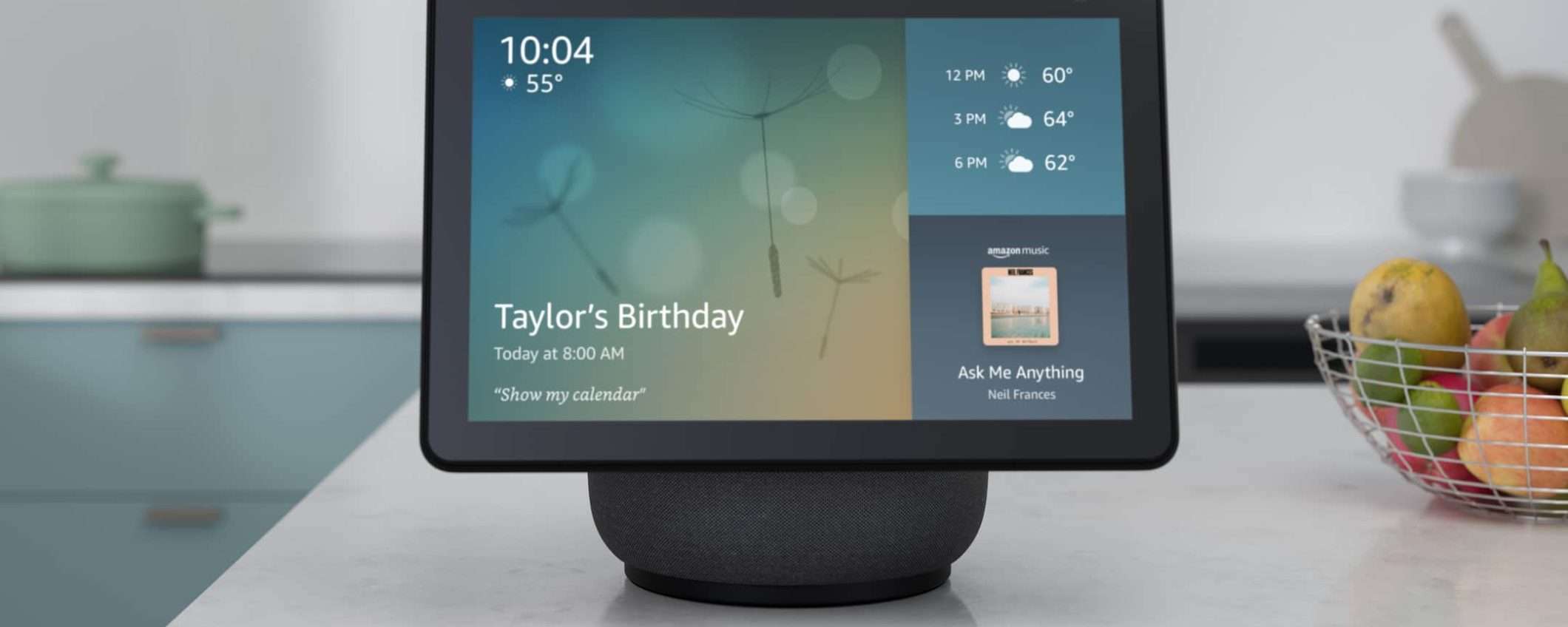 Amazon Echo Show 10: lo sconto del 22% rende il prezzo finale molto conveniente!