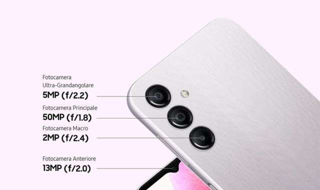 Fotocamere Samsung Galaxy A14