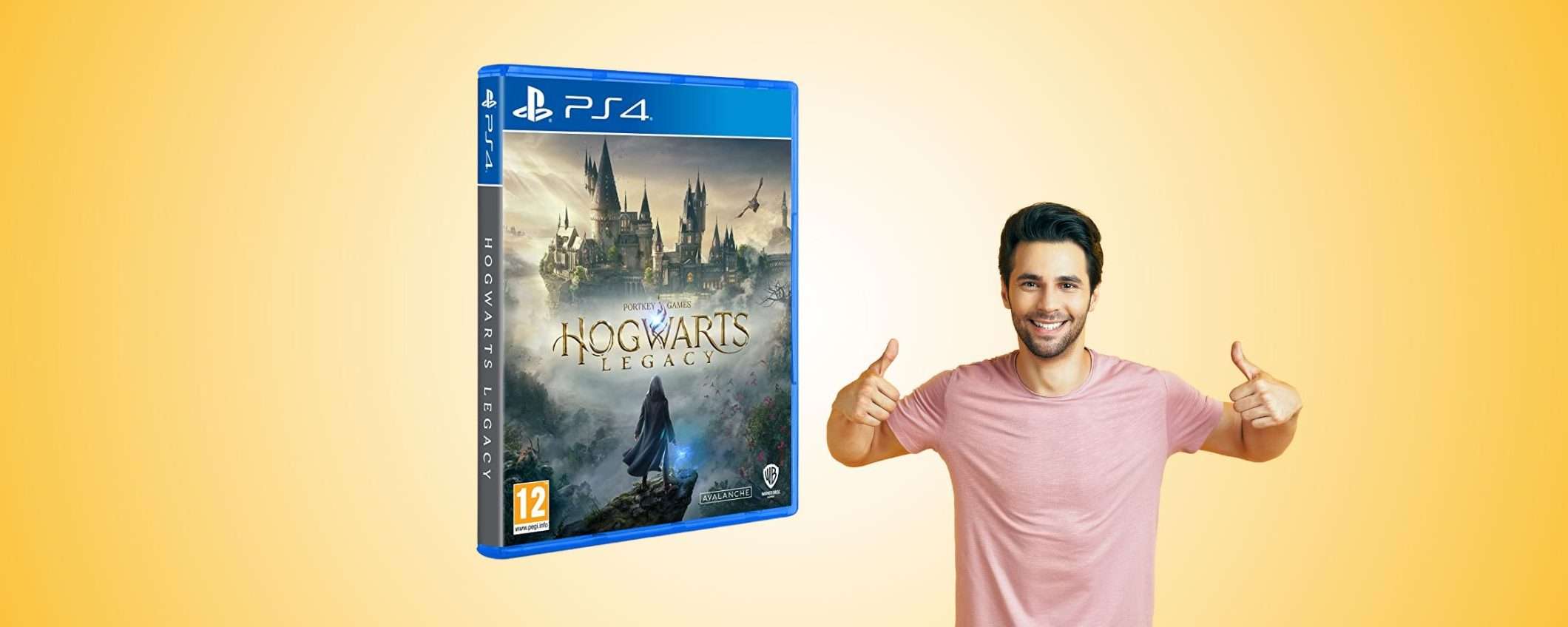 Hogwarts Legacy: la versione PS4 a soli 49€ su Amazon Hogwarts Legacy: la versione PS4 a soli 49€ su Amazon