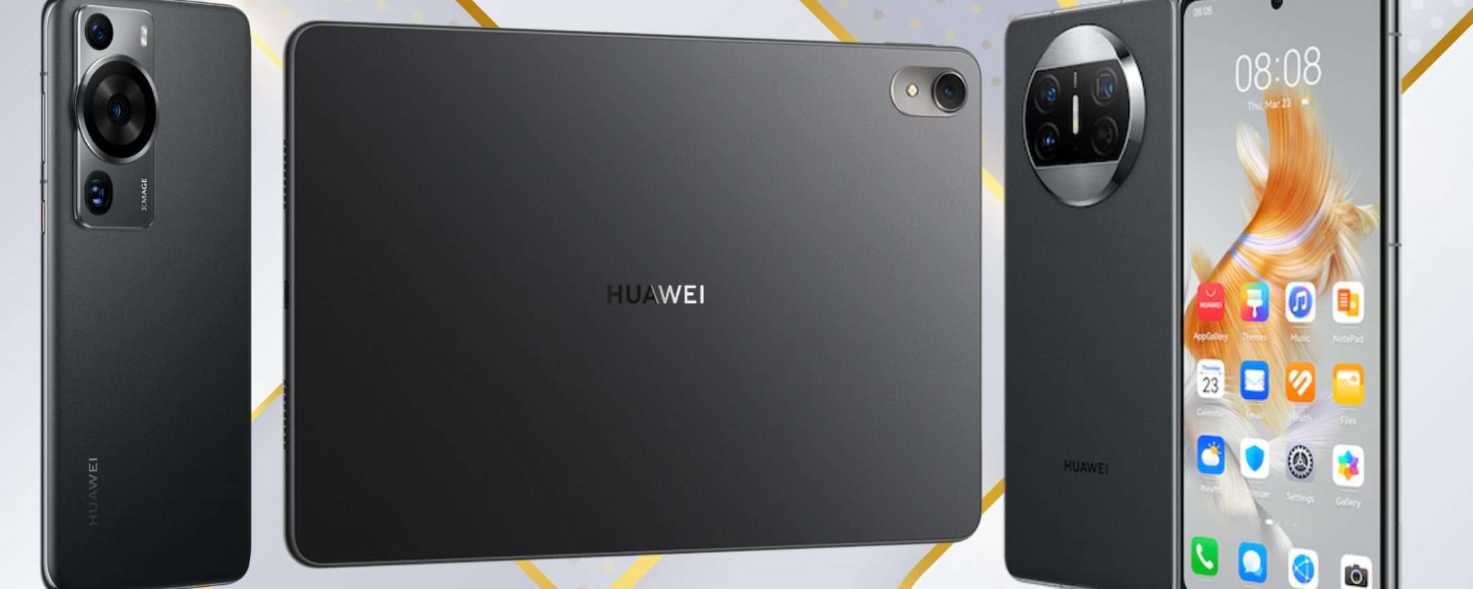 Huawei in Italia con una marea di novità: smartphone, tablet, smartwatch e PC Huawei in Italia con una marea di novità: smartphone, tablet, smartwatch e PC
