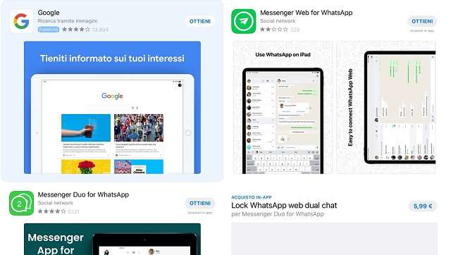 WhatsApp su iPad