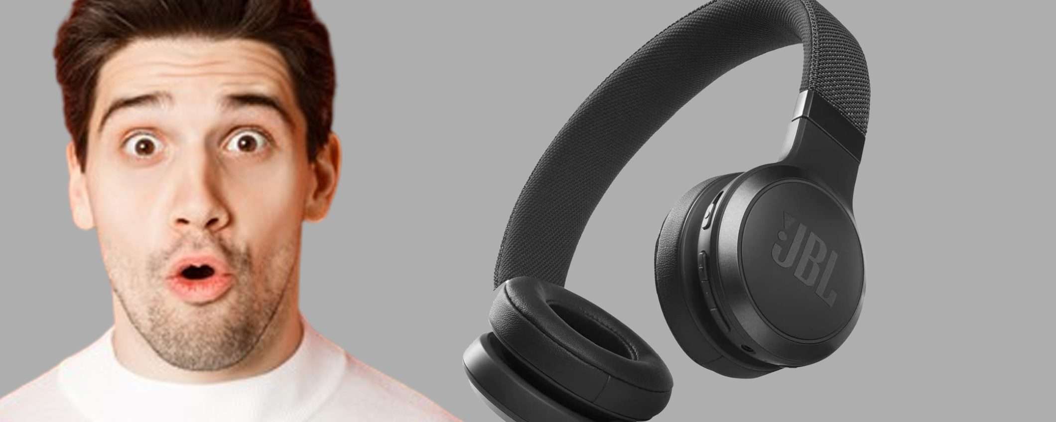 JBL Live 460NC in offerta: comfort e cancellazione del rumore a meno di 100€ JBL Live 460NC in offerta: comfort e cancellazione del rumore a meno di 100€