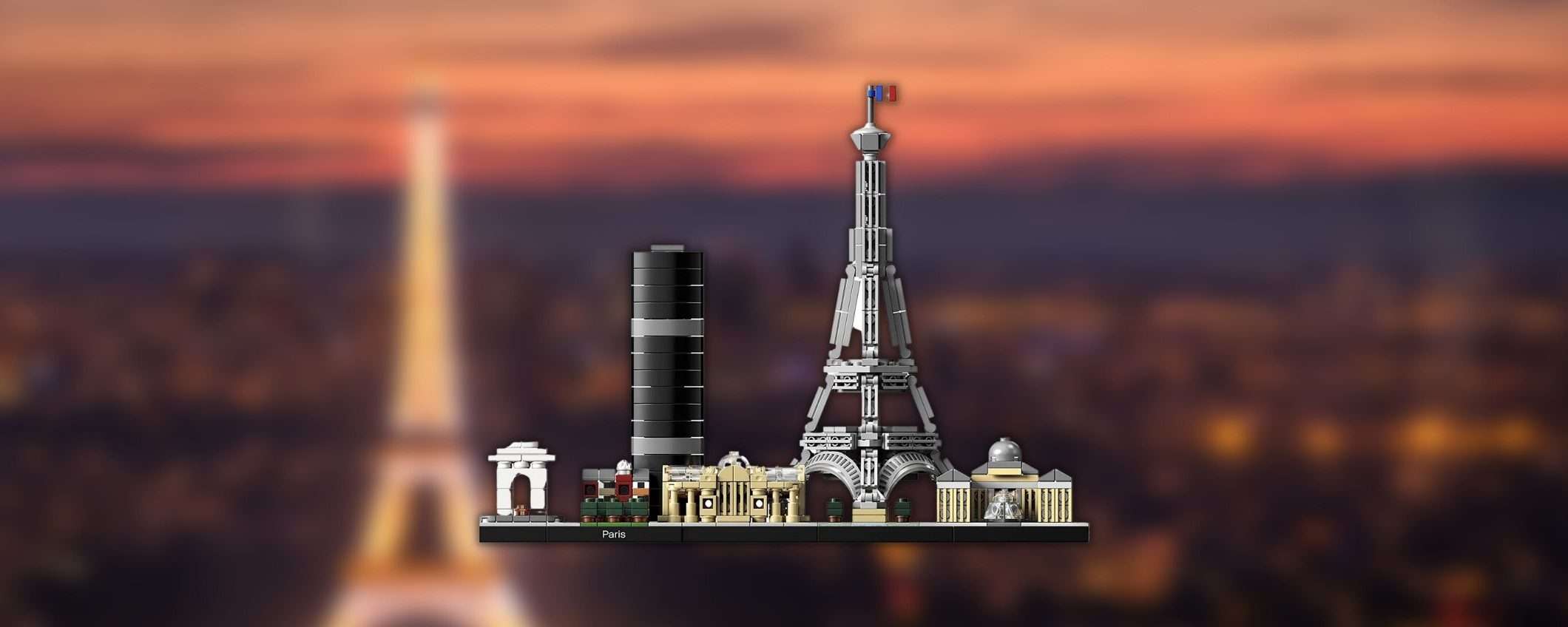 Con questo set LEGO in offerta costruisci un modellino di Parigi Con questo set LEGO in offerta costruisci un modellino di Parigi