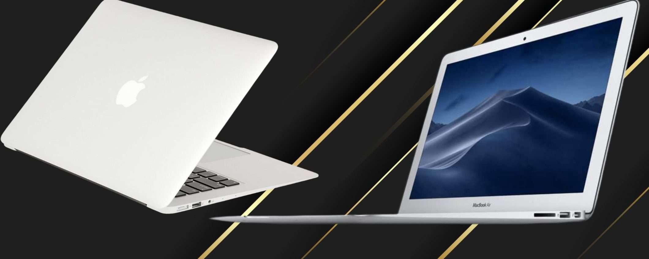 MacBook Air a 325€: NON è un sogno, è il ricondizionato CERTIFICATO di Amazon MacBook Air a 325€: NON è un sogno, è il ricondizionato CERTIFICATO di Amazon