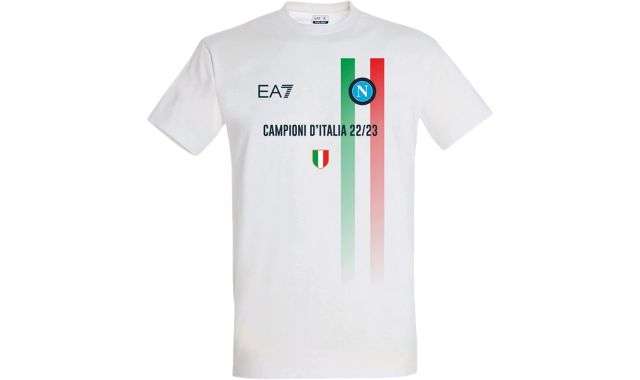 Maglia celebrativa Napoli Campione d'Italia