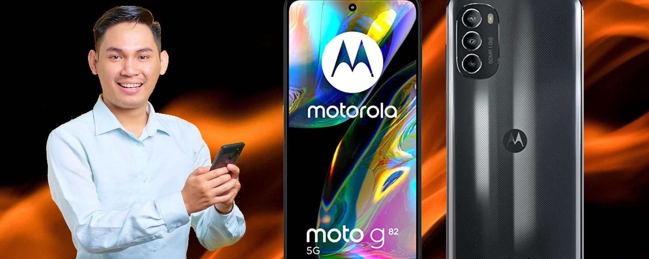 Motorola moto g82 con sconto IMPERDIBILE del 20%, solo su Amazon