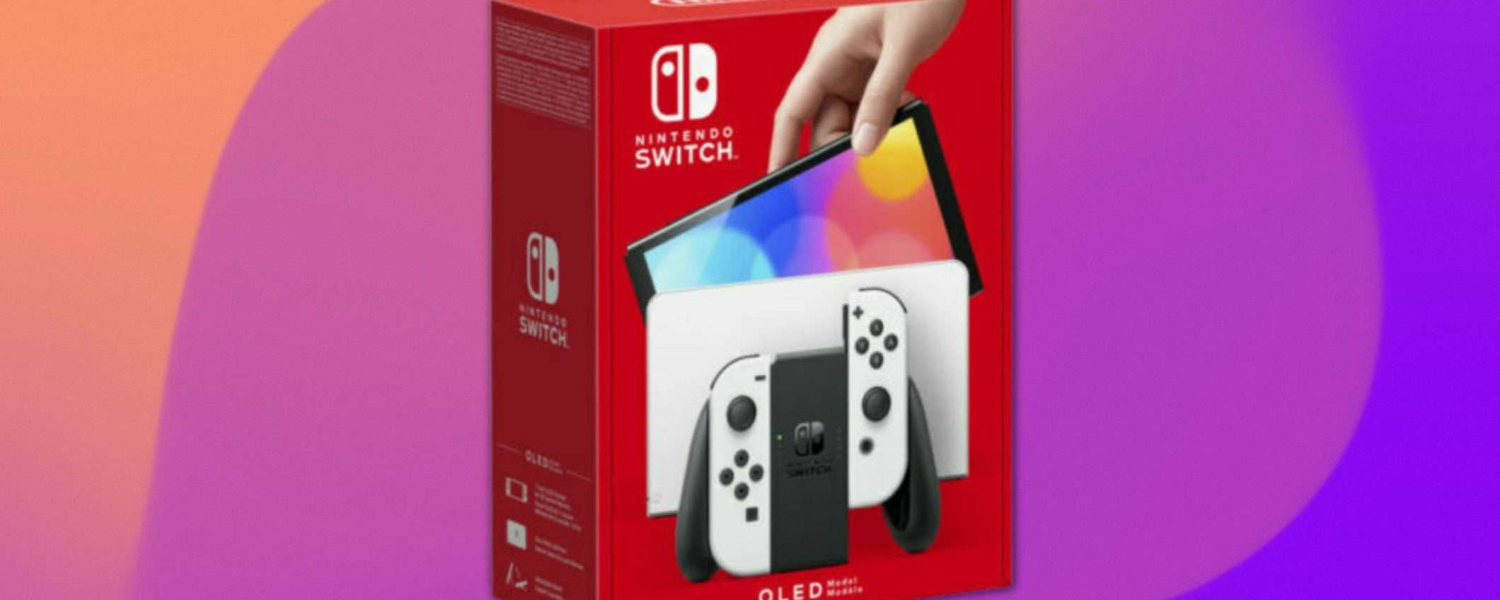 Nintendo Switch OLED Bianca a soli 272€ su eBay (CODICE SCONTO)