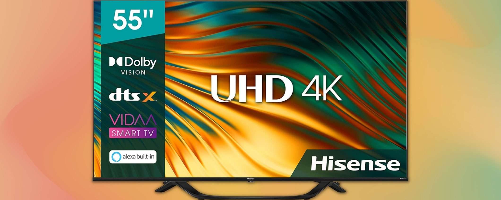 Smart TV Hisense 4K 55 Smart TV Hisense 4K 55