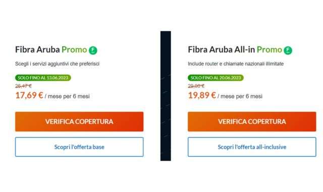 Promo Fibra Aruba