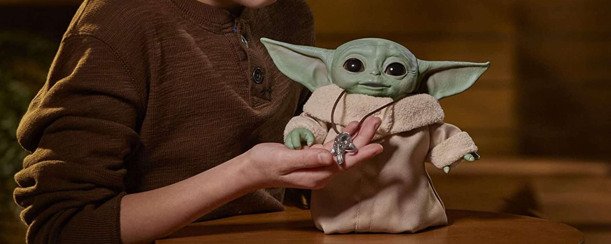 Festeggia lo Star Wars Day con il pupazzo del piccolo Grogu in offerta Festeggia lo Star Wars Day con il pupazzo del piccolo Grogu in offerta