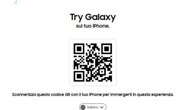 QR Code Try Galaxy