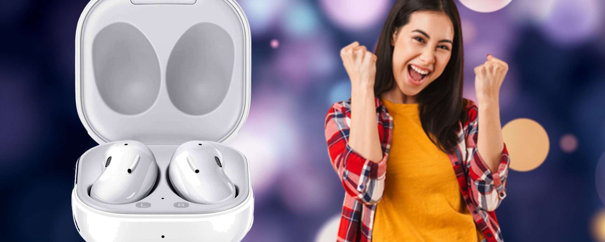 Samsung Galaxy Buds Live al prezzo folle: risparmi 120€, sconto del 70%! Samsung Galaxy Buds Live al prezzo folle: risparmi 120€, sconto del 70%!