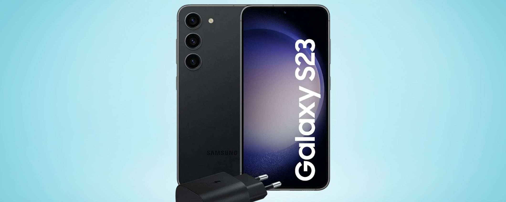 Samsung Galaxy S23 256GB: doppia offerta Amazon e caricatore in omaggio Samsung Galaxy S23 256GB: doppia offerta Amazon e caricatore in omaggio