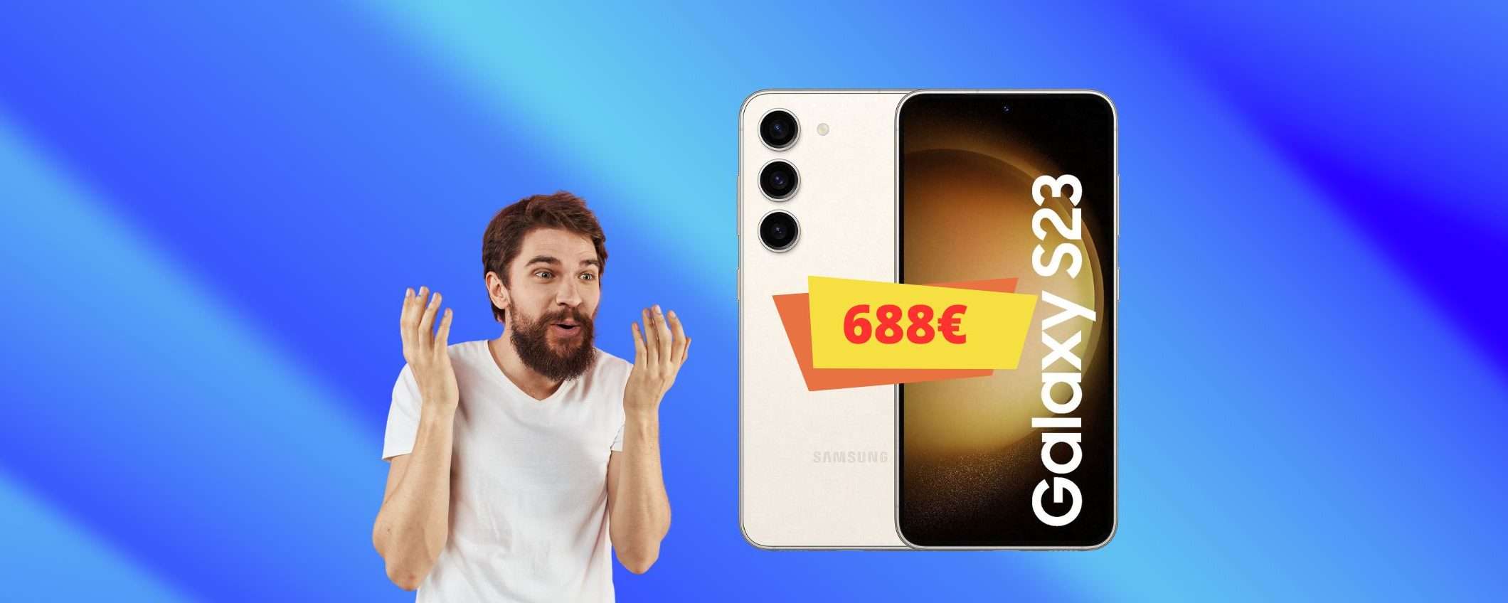 Samsung Galaxy S23: oggi fai l'affare, su eBay a meno di 689 euro Samsung Galaxy S23: oggi fai l'affare, su eBay a meno di 689 euro