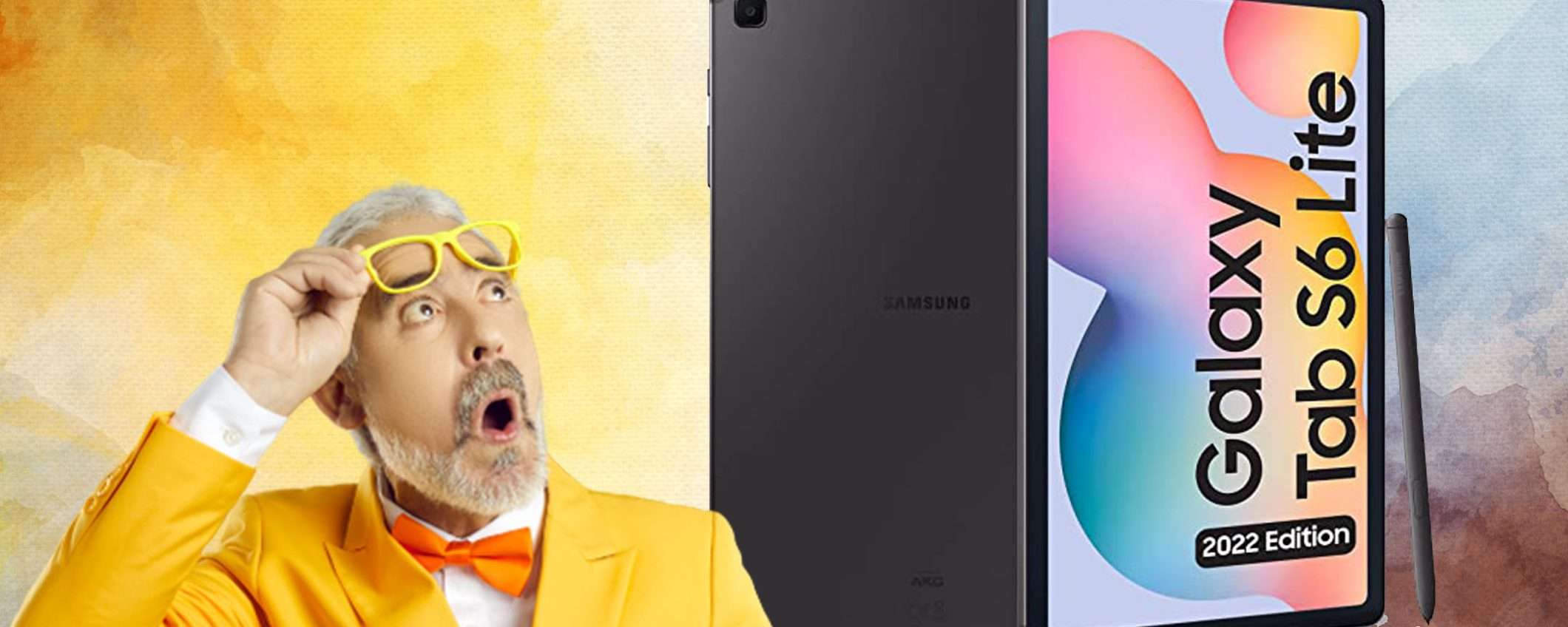 Samsung Galaxy Tab S6 Lite al prezzo folle: sconto BOMBA del 34% Samsung Galaxy Tab S6 Lite al prezzo folle: sconto BOMBA del 34%
