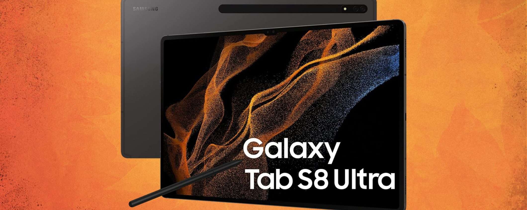 Samsung Galaxy Tab S8 Ultra: l'offerta Amazon di oggi è la migliore di sempre Samsung Galaxy Tab S8 Ultra: l'offerta Amazon di oggi è la migliore di sempre