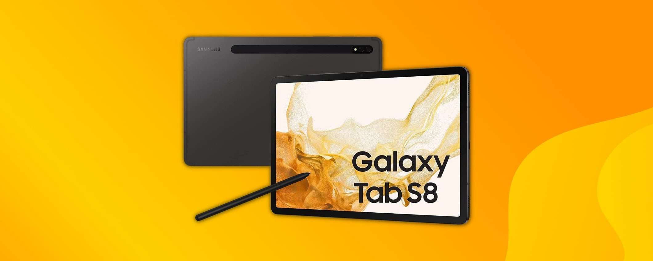 Samsung Galaxy Tab S8: maggio inizia con una SUPER OFFERTA su Amazon Samsung Galaxy Tab S8: maggio inizia con una SUPER OFFERTA su Amazon