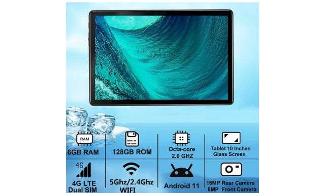 Scheda tecnica tablet Android 4GB