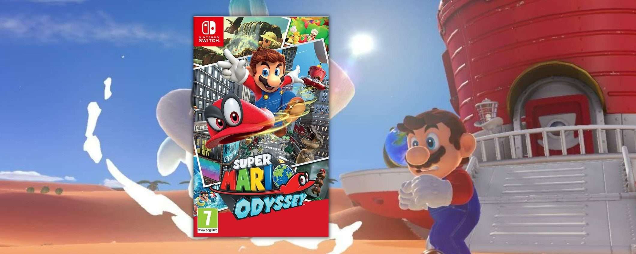 Super Mario Odyssey per Switch in offerta: a questo prezzo DEVI averlo Super Mario Odyssey per Switch in offerta: a questo prezzo DEVI averlo