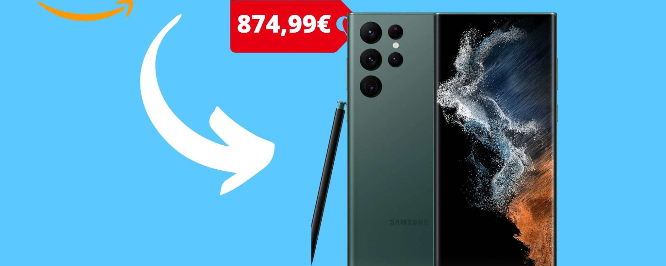 Samsung Galaxy S22 Ultra: ha ancora senso a meno di 875€ su Amazon? Samsung Galaxy S22 Ultra: ha ancora senso a meno di 875€ su Amazon?