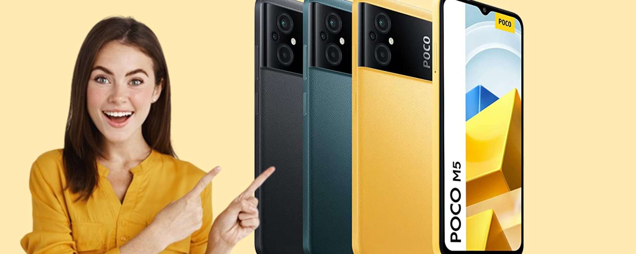 Xiaomi POCO M5 oggi tuo a soli 129,90€: sconto TOP del 32% su Amazon Xiaomi POCO M5 oggi tuo a soli 129,90€: sconto TOP del 32% su Amazon