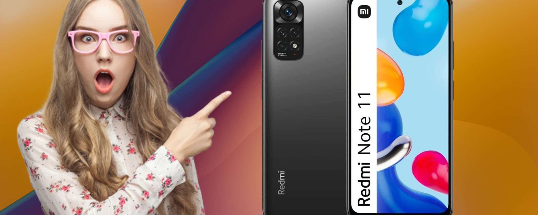 Xiaomi Redmi Note 11 da 4+128 GB: sconto BOMBA del 25% su eBay Xiaomi Redmi Note 11 da 4+128 GB: sconto BOMBA del 25% su eBay