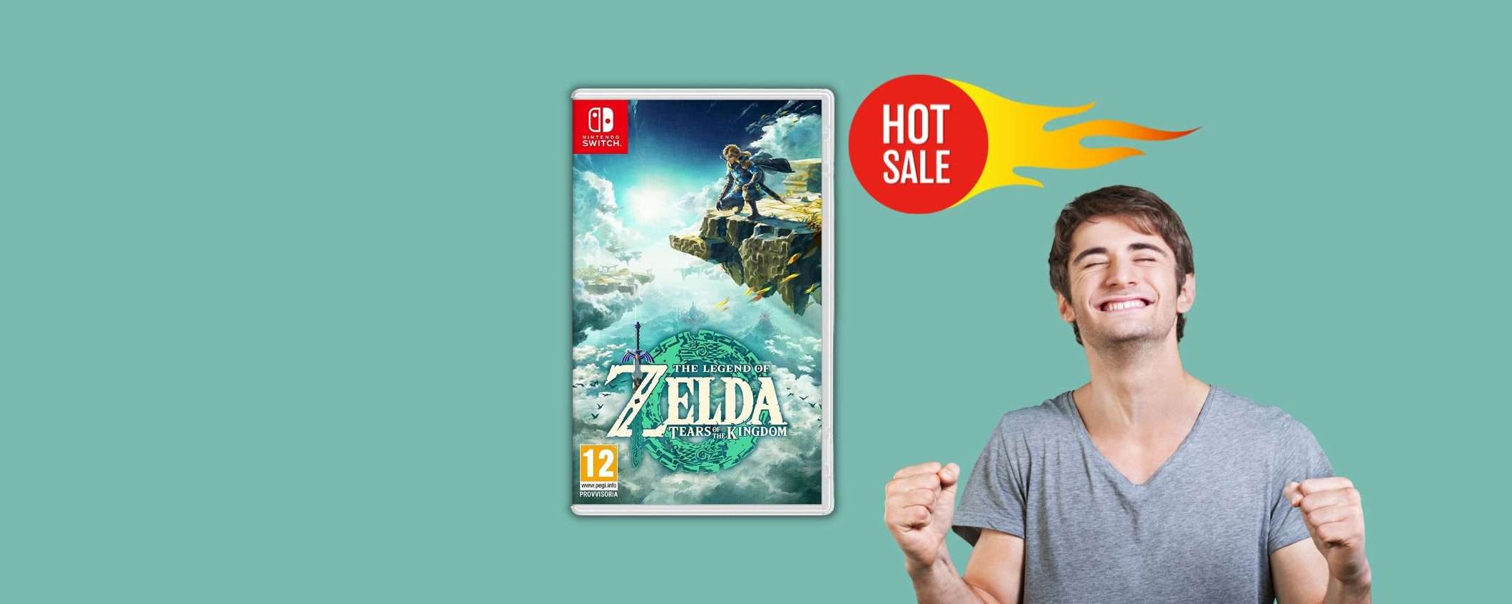 Zelda Tears of The Kingdom: non perdere il treno, prenotalo in sconto Zelda Tears of The Kingdom: non perdere il treno, prenotalo in sconto