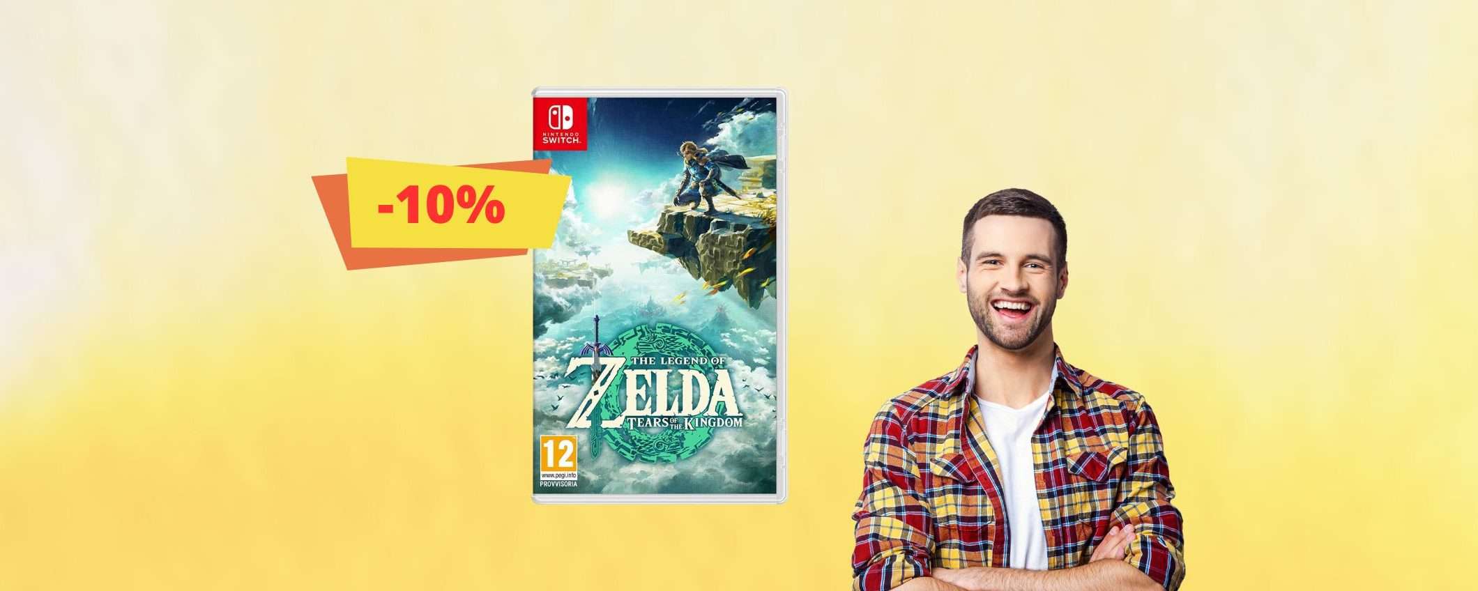 Zelda Tears of The Kingdom esce venerdì: ricevilo al D1 con uno SCONTO Zelda Tears of The Kingdom esce venerdì: ricevilo al D1 con uno SCONTO