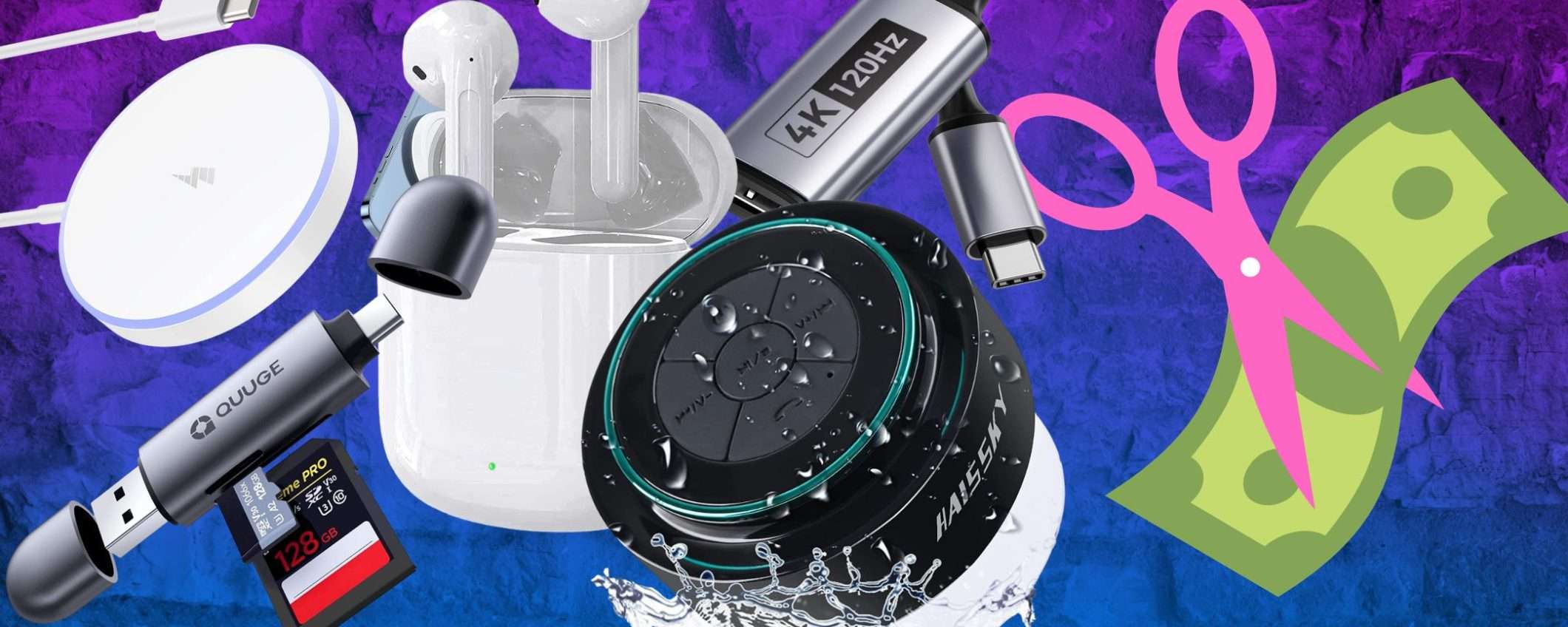Amazon prezzo TRANCIATO col coupon: 5 super gadget tech a meno di 15€ Amazon prezzo TRANCIATO col coupon: 5 super gadget tech a meno di 15€