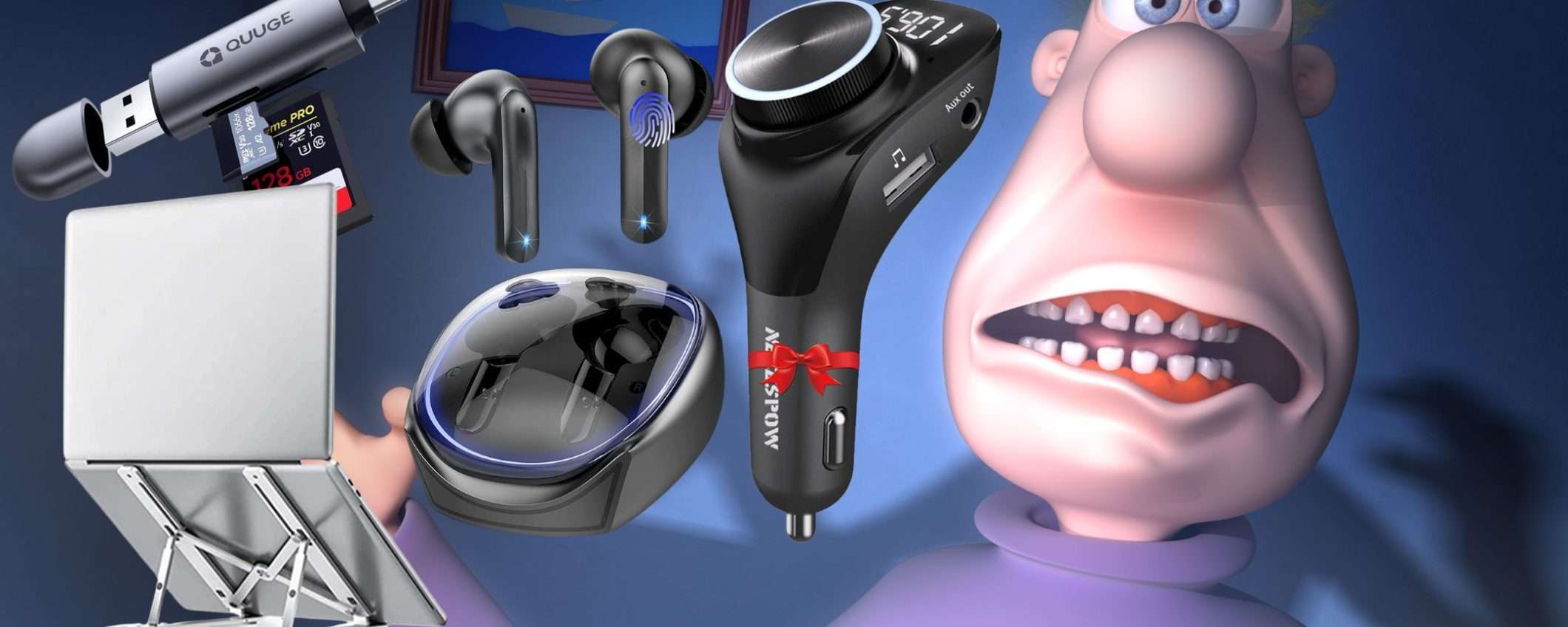 Amazon prezzi da far PAURA: 5 accessori TECH utilissimi da 6€ a 15€ Amazon prezzi da far PAURA: 5 accessori TECH utilissimi da 6€ a 15€
