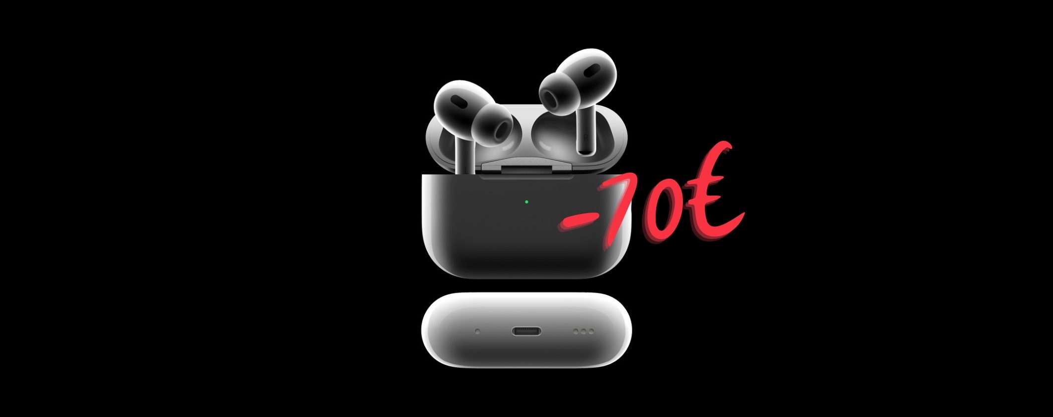 Apple AirPods Pro 2: Audio Spaziale e RISPARMIO di 70€ su eBay Apple AirPods Pro 2: Audio Spaziale e RISPARMIO di 70€ su eBay