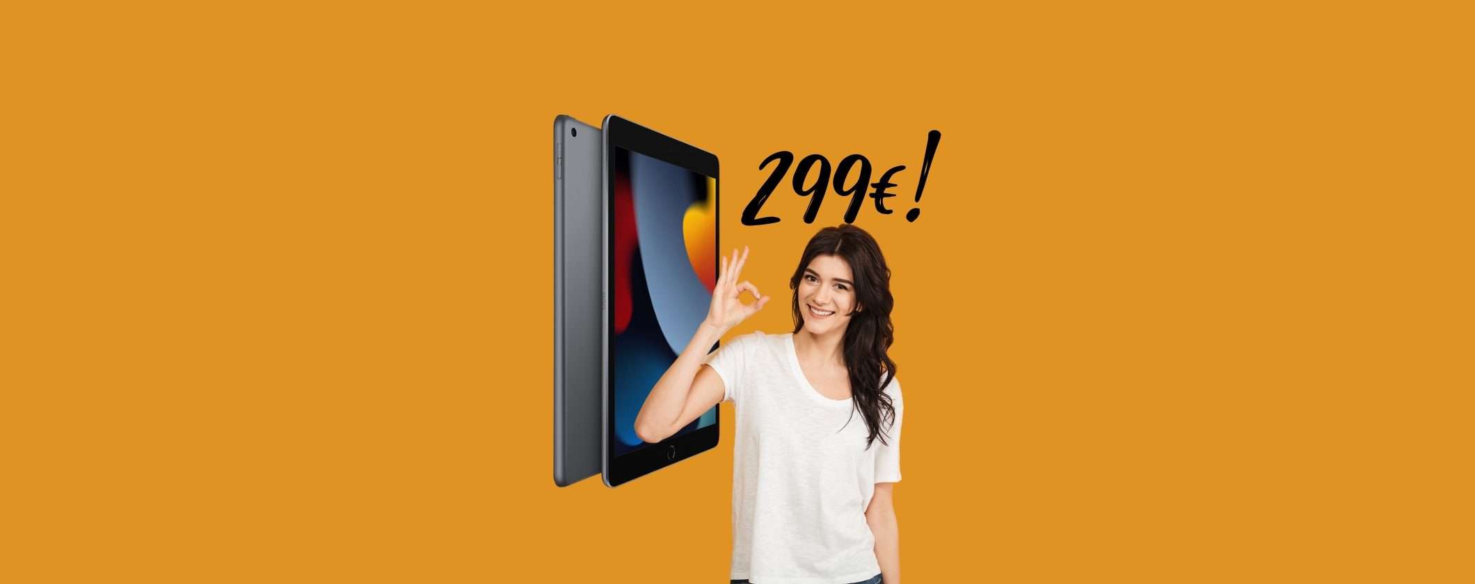 Apple iPad 9 a soli 299€: ULTIMI PEZZI su Unieuro Apple iPad 9 a soli 299€: ULTIMI PEZZI su Unieuro