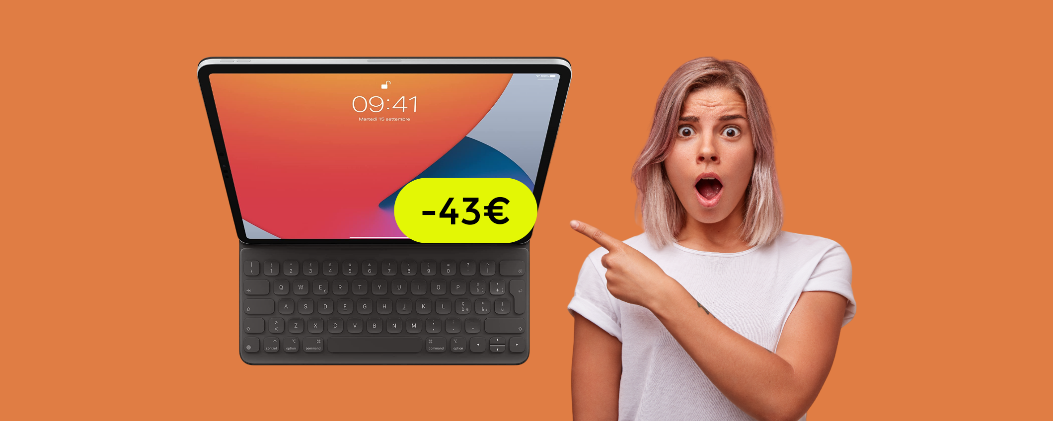 Apple Smart Keyboard per iPad Pro da 12,9 pollici torna in offerta (-43€)