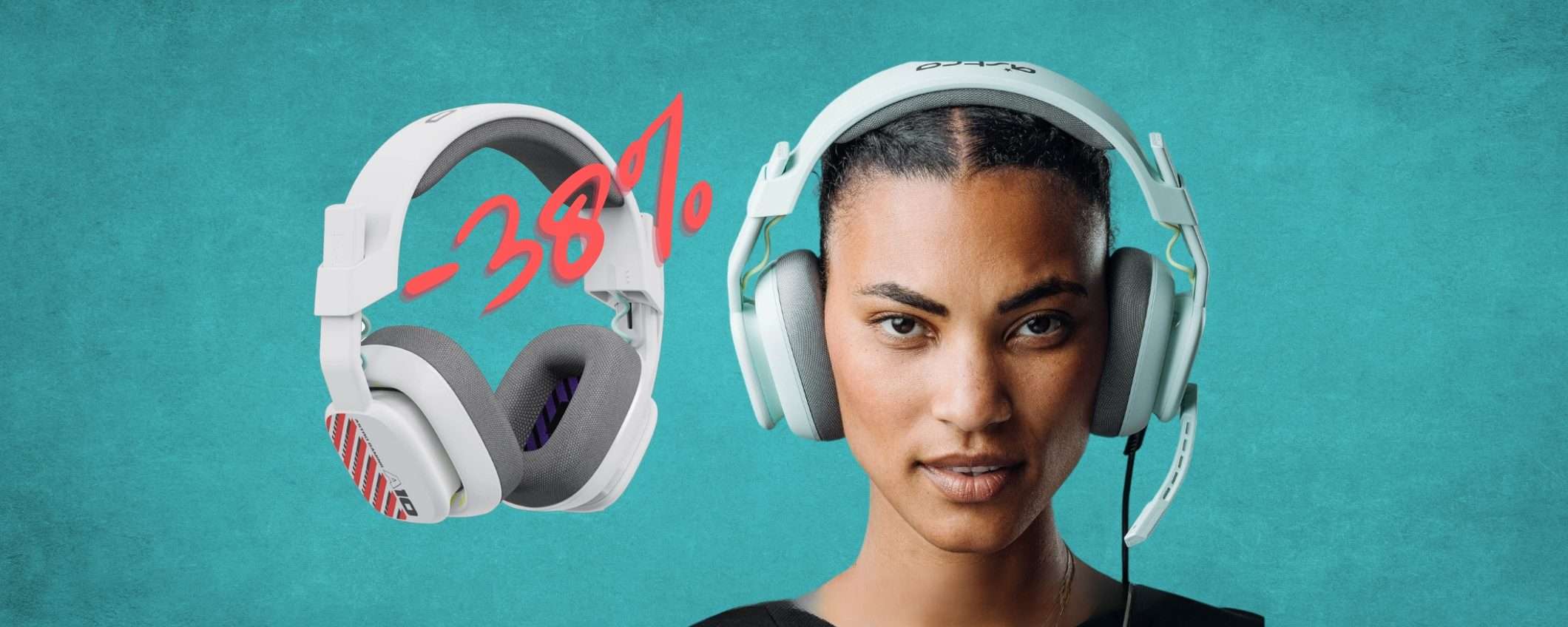 ASTRO A10: cuffie da Gaming Over-ear per consolle e PC al 38% ASTRO A10: cuffie da Gaming Over-ear per consolle e PC al 38%