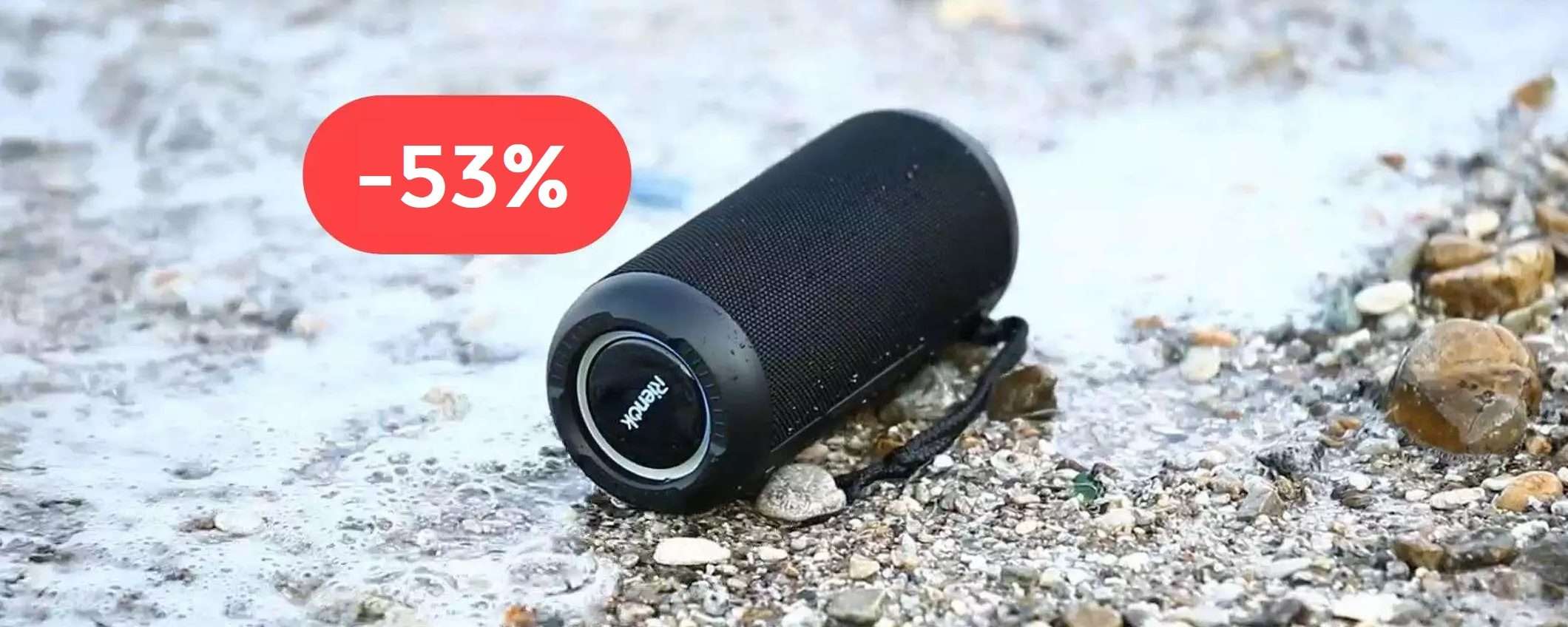 Cassa Bluetooth dal suono travolgente a meno di metà prezzo (28€) Cassa Bluetooth dal suono travolgente a meno di metà prezzo (28€)