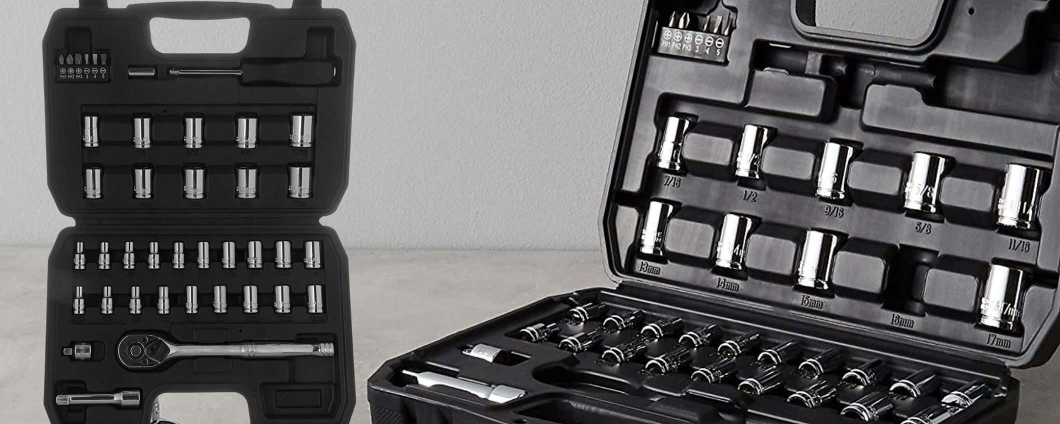 Eccellente MEGA set di chiavi a bussola 40 in 1 a prezzo pazzesco (15€) Eccellente MEGA set di chiavi a bussola 40 in 1 a prezzo pazzesco (15€)