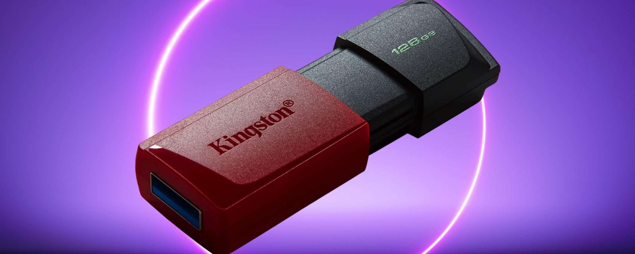 Kingston SFONDA Amazon: 128GB di chiavetta velocissima a 8€, follia pura Kingston SFONDA Amazon: 128GB di chiavetta velocissima a 8€, follia pura