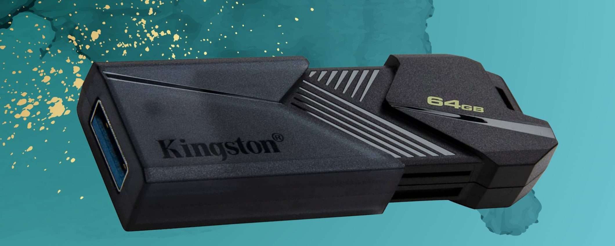 Chiavetta Kingston 64GB PREMIUM e veloce: BOMBA Amazon della domenica (4,99€) Chiavetta Kingston 64GB PREMIUM e veloce: BOMBA Amazon della domenica (4,99€)